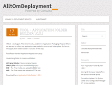 Tablet Screenshot of blogg.alltomdeployment.se